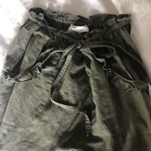 THE GREAT paper bag style Haram Pant